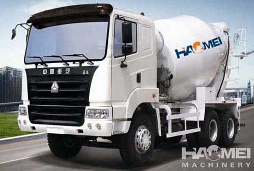 Solution for concrete mixer truck not turning