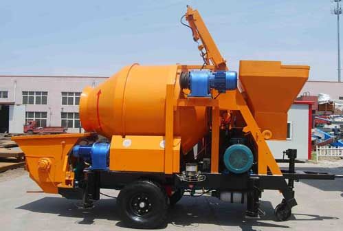 Buy Mobile Concrete Mixer With Pump Point