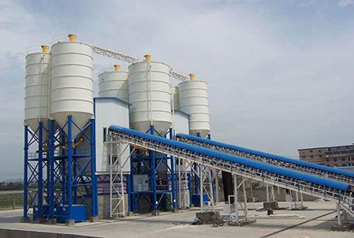 Host Cleaning of Concrete Mixing Plant