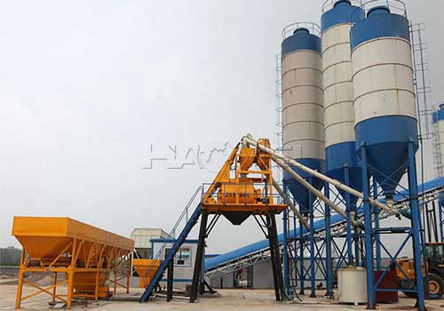 Gas Concrete Mixer & Golden Mix Concrete Plant