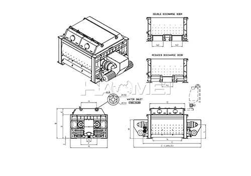 Rcc mixer automatic concrete mixer machine