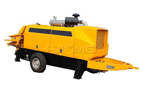 Mobile concrete batching plant performance concrete pumping